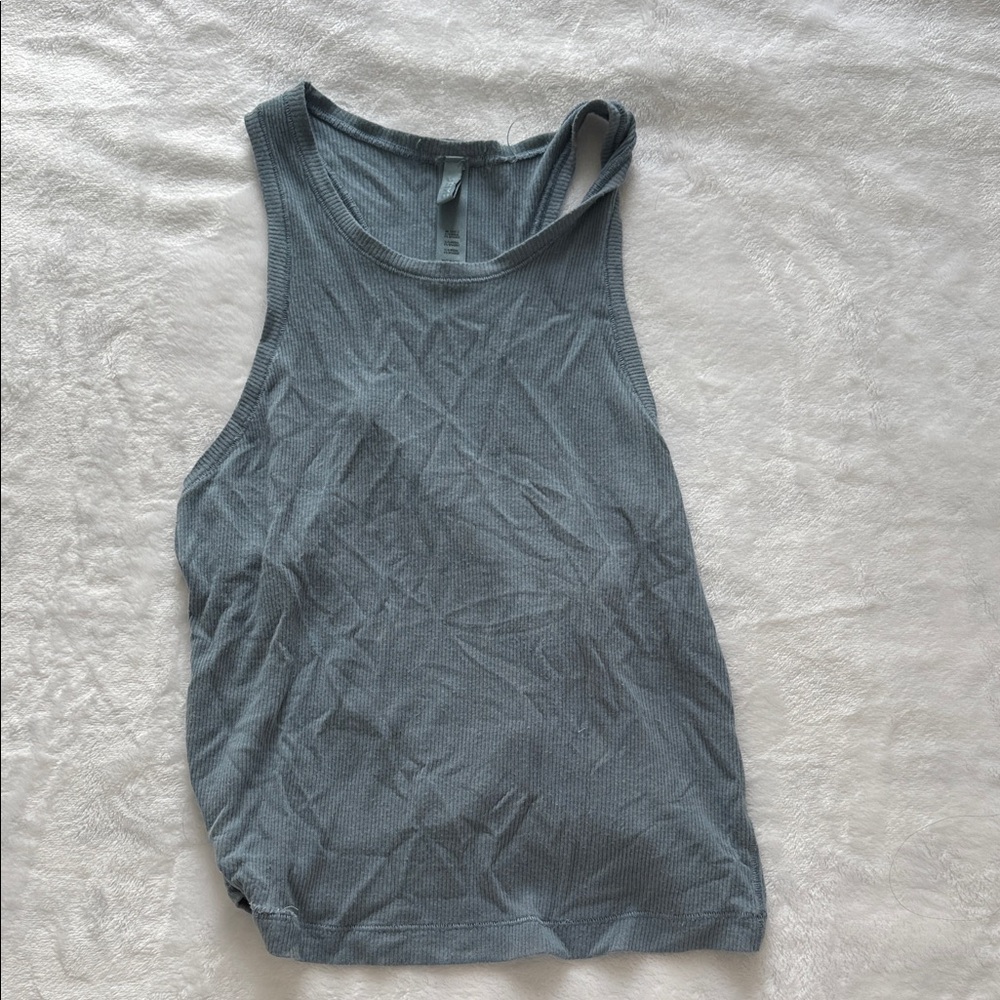 SKIMS Slate Blue Tank Top